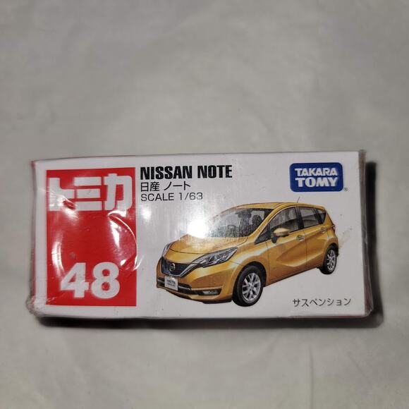Takara Tomy No. 48 Nissan Note scale 1/63 Model NIB New Model Toy collectible - Picture 1 of 5